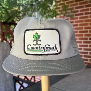 Vintage K-Products  Countrymark Patch Hat Trucker Cap Made in USA